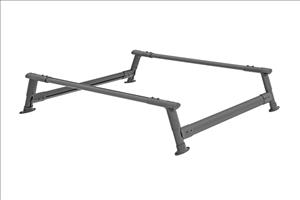 Bed Rack Half Rack Aluminum Chevy Silverado 1500 2WD/4WD (2019-2026) Rough Country