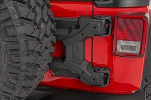 HD Hinged Spare Tire Carrier Kit 07-18 Jeep JK Rough Country