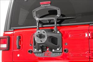 Jeep Spare Tire Relocation Bracket 18-20 Wrangler JL w/Rear Proximity Sensors Rough Country