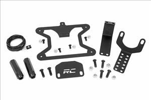 License Plate Relocation Bracket Jeep Wrangler JL (18-26)/Wrangler Unlimited (18-26) Rough Country