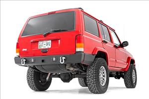 Jeep Rear Lower Quarter Panel Armor for Factory Flare 97-01 Cherokee XJ Rough Country