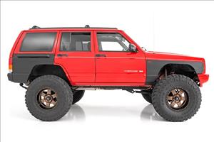 Fender & Quarter Panel Armor Rear Combo Jeep Cherokee XJ 2WD/4WD (97-01) Rough Country