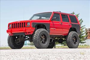 Full Body Armor FR & RR Combo Jeep Cherokee XJ 2WD/4WD (1984-1996) Rough Country