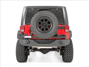 Jeep Rock Crawler Rear HD Bumper w/Tire Carrier 07-18 Wrangler JK Rough Country