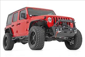 Jeep Stubby Front Trail Bumper 18-20 Wrangler JL and 20-Present Gladiator JT Rough Country