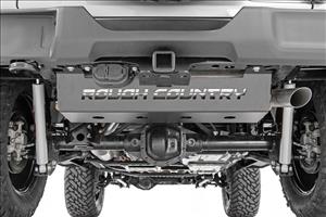 Jeep Muffler Skid Plate 18-20 Wrangler JL Rough Country