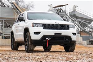 Hidden Winch Mount Jeep Grand Cherokee WK2 4WD (2014-2020) Rough Country
