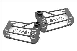 Tubular Doors Front Jeep Gladiator JT/Wrangler JL 4WD (2018-2026) Rough Country