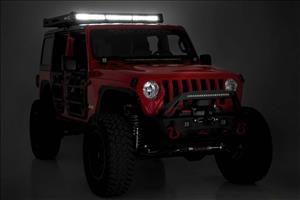 Roof Rack Black Series Lights Jeep Wrangler JL (18-26)/Wrangler Unlimited (18-26) Rough Country