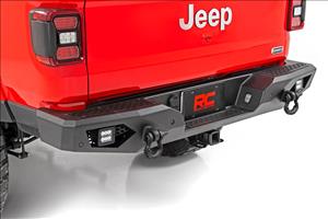 Jeep Heavy-Duty Rear LED Bumper For 2020 Gladiator Rough Country