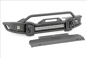Front Winch Bumper Tubular Skid Plate Jeep Gladiator JT/Wrangler JK & JL/Wrangler Unlimited Rough Country
