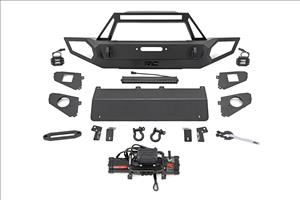 Front Winch Bumper 9500S Jeep Gladiator JT/Wrangler JK & JL/Wrangler Unlimited 4WD Rough Country