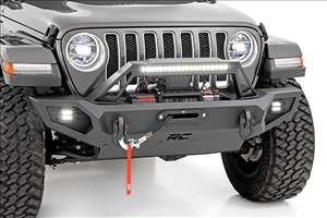 Front Winch Bumper 9500S Jeep Gladiator JT/Wrangler JK & JL/Wrangler Unlimited 4WD Rough Country