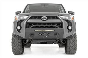 Front Bumper Hybrid 20 Inch Black LED Amber Toyota 4Runner 2WD/4WD (14-24) Rough Country