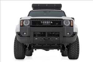 Hidden Winch Mount White SAE PRO9500S Toyota Land Cruiser 4WD (24-26) Rough Country