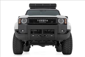 Hidden Winch Mount Yellow SAE PRO9500S Toyota Land Cruiser 4WD (24-26) Rough Country