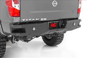 Nissan Heavy-Duty Rear LED Bumper 16-20 Titan XD Rough Country