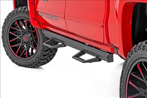 SRL2 Adj Aluminum Step Crew Cab Silverado/Sierra 1500/2500HD/3500HD (07-18 & Classic) Rough Country