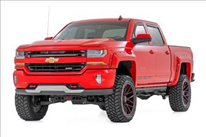 SRL2 Adj Aluminum Step Crew Cab Silverado/Sierra 1500/2500HD/3500HD (07-18 & Classic) Rough Country