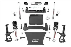 6 Inch Lift Kit Mono Leaf Rear N3 Struts GMC Sierra 1500 2WD (2025-2026) Rough Country