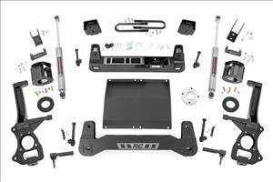 6 Inch Lift Kit Mono Leaf Rear Diesel Chevy Silverado 1500 2WD (25-26) Rough Country
