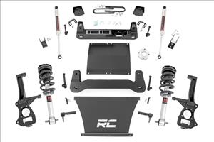 6 Inch Lift Kit Mono Leaf Rear M1 Struts/M1 Chevy Silverado 1500 2WD (25-26) Rough Country