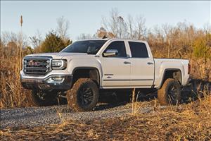 7 Inch Stamped Steel LCA Lift Kit Forged UCA Bracket N3 Struts Silverado/Sierra 1500 (16-18) Rough Country