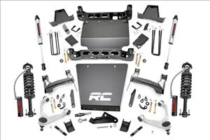 7 Inch Stamped Steel LCA Lift Kit Forged UCA Bracket Vertex/V2 Shks Silverado/Sierra 1500 (16-18) Rough Country