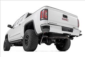 7 Inch Stamped Steel LCA Lift Kit Forged UCA Bracket Vertex/V2 Shks Silverado/Sierra 1500 (16-18) Rough Country