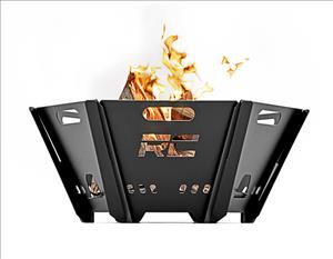 Overland Collapsible Fire Pit w/Carry Bag Rough Country