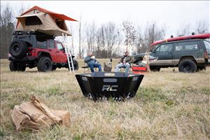Overland Collapsible Fire Pit w/Carry Bag Rough Country