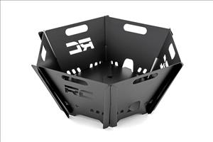Overland Collapsible Fire Pit w/Carry Bag Rough Country