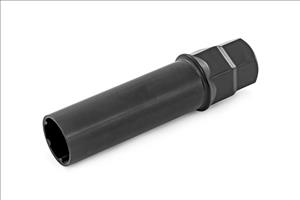 M12 x 1.5 Lug Nut Set of 24 Black Closed End Extended Thread Rough Country
