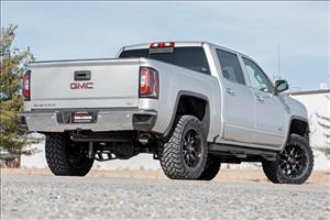 3.5 Inch GM Suspension Lift Knuckle Kit w/ Vertex and V2 Shocks (14-18 1500 PU 4WD Aluminum and Stamped Steel) Rough Country