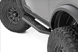 OV2 Running Boards Side Step Bars 2-Door Ford Bronco (2 Door) (21-25) Rough Country