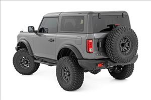 OV2 Running Boards Side Step Bars 2-Door Ford Bronco (2 Door) (21-25) Rough Country