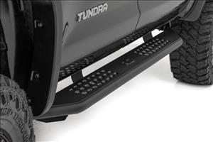 OV2 Running Boards Side Step Bars Crew Cab Toyota Tundra 2WD/4WD (07-21) Rough Country