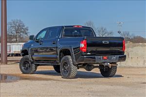 OV2 Running Boards Side Step Bars Crew Cab Toyota Tundra 2WD/4WD (07-21) Rough Country
