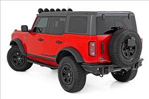 OV2 Running Boards Side Step Bars 4-Door Ford Bronco 4WD (2021-2025) Rough Country