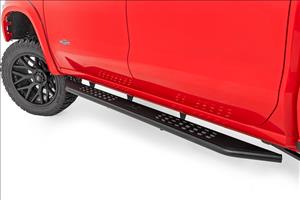 OV2 Running Boards Side Step Bars Crew Cab Ram 1500 (19-26)/1500 TRX (21-24) Rough Country
