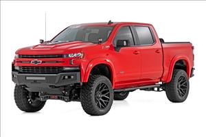 OV2 Running Boards Side Step Bars Crew Cab Silverado/Sierra 1500/2500HD (19-26) Rough Country