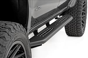OV2 Running Boards Side Step Bars Crew Cab Silverado/Sierra 1500/2500HD (19-26) Rough Country