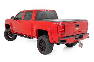 OV2 Running Boards Side Step Bars Crew Cab Silverado/Sierra 1500/2500HD/3500HD (07-19 & Classic) Rough Country