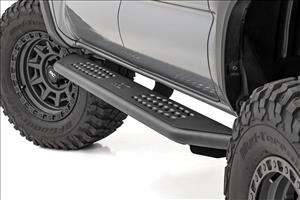 OV2 Running Boards Side Step Bars Crew Cab Toyota Tacoma 2WD/4WD (16-23) Rough Country