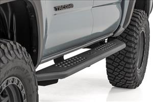 OV2 Running Boards Side Step Bars Crew Cab Toyota Tacoma 2WD/4WD (16-23) Rough Country