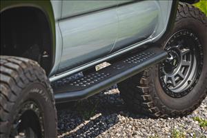 OV2 Running Boards Side Step Bars Crew Cab Toyota Tacoma 2WD/4WD (16-23) Rough Country