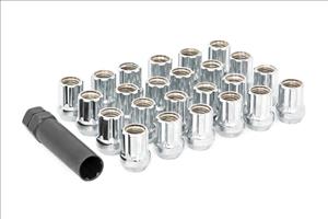 M14 x 1.5 Lug Nut Set of 32 Chrome Open End Rough Country