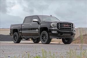 3.5 Inch Lift Kit Alum/Cast Steel Red Silverado/Sierra 1500 (07-16) Rough Country