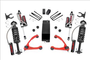 3.5 Inch Lift Kit Forged UCA Vertex Red Silverado/Sierra 1500 (07-16) Rough Country