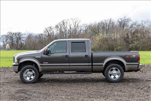 Oval Nerf Step Crew Cab Black Ford F-250/F-350 Super Duty (99-16) Rough Country